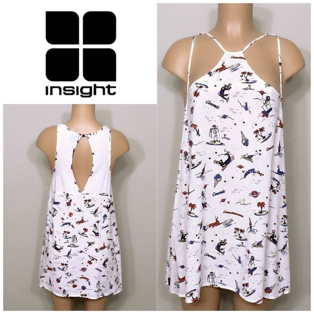 INSIGHT cosmic paradise dress/coverup. New